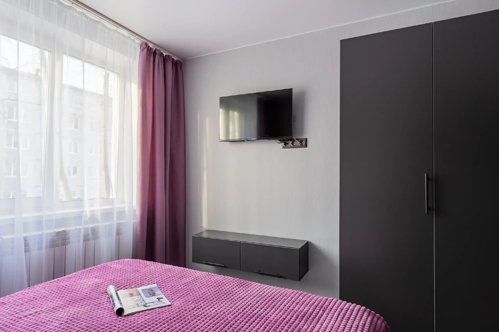 Квартира Студия Pink