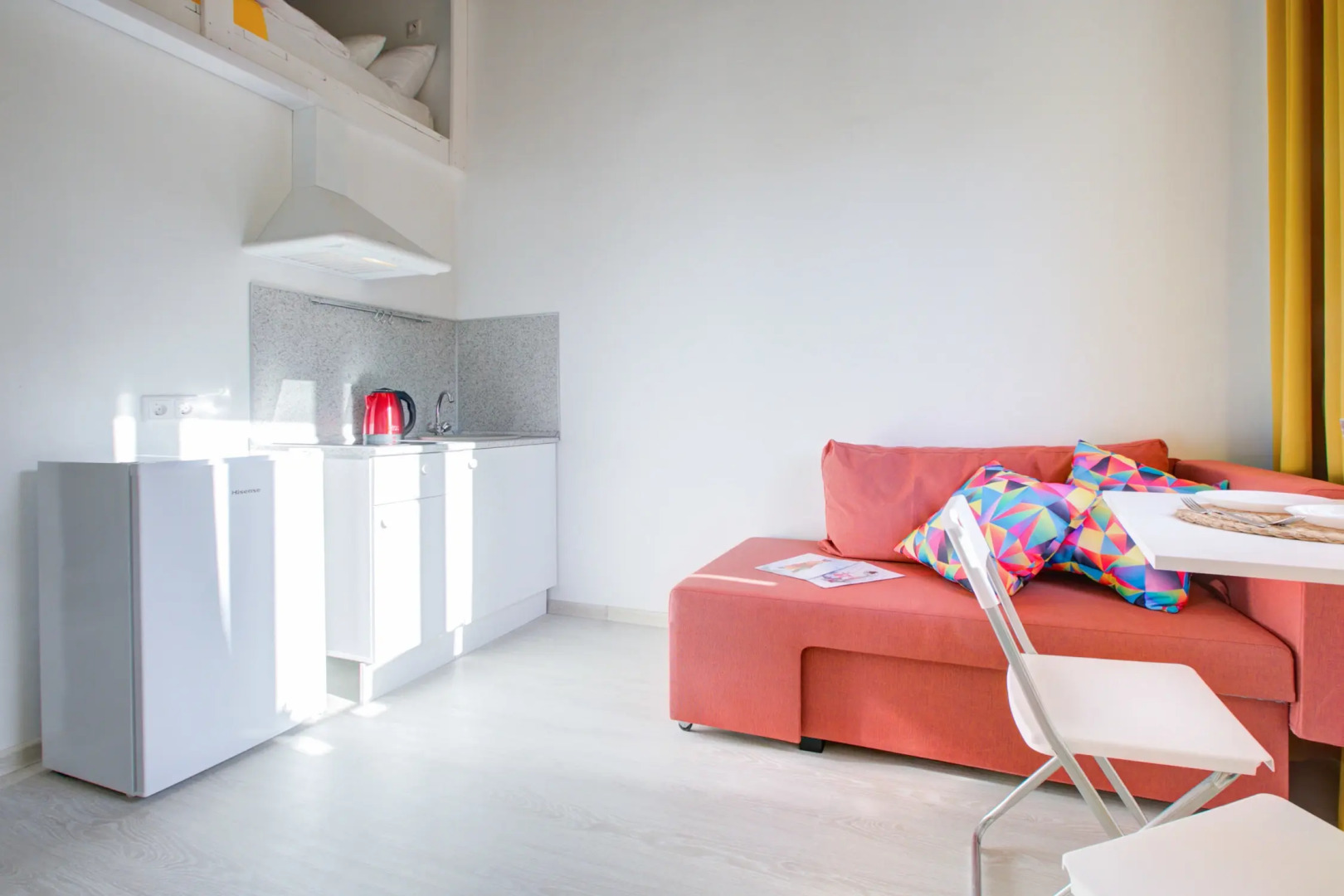 Квартира Домиго Двухуровневая Студия в Центре Города