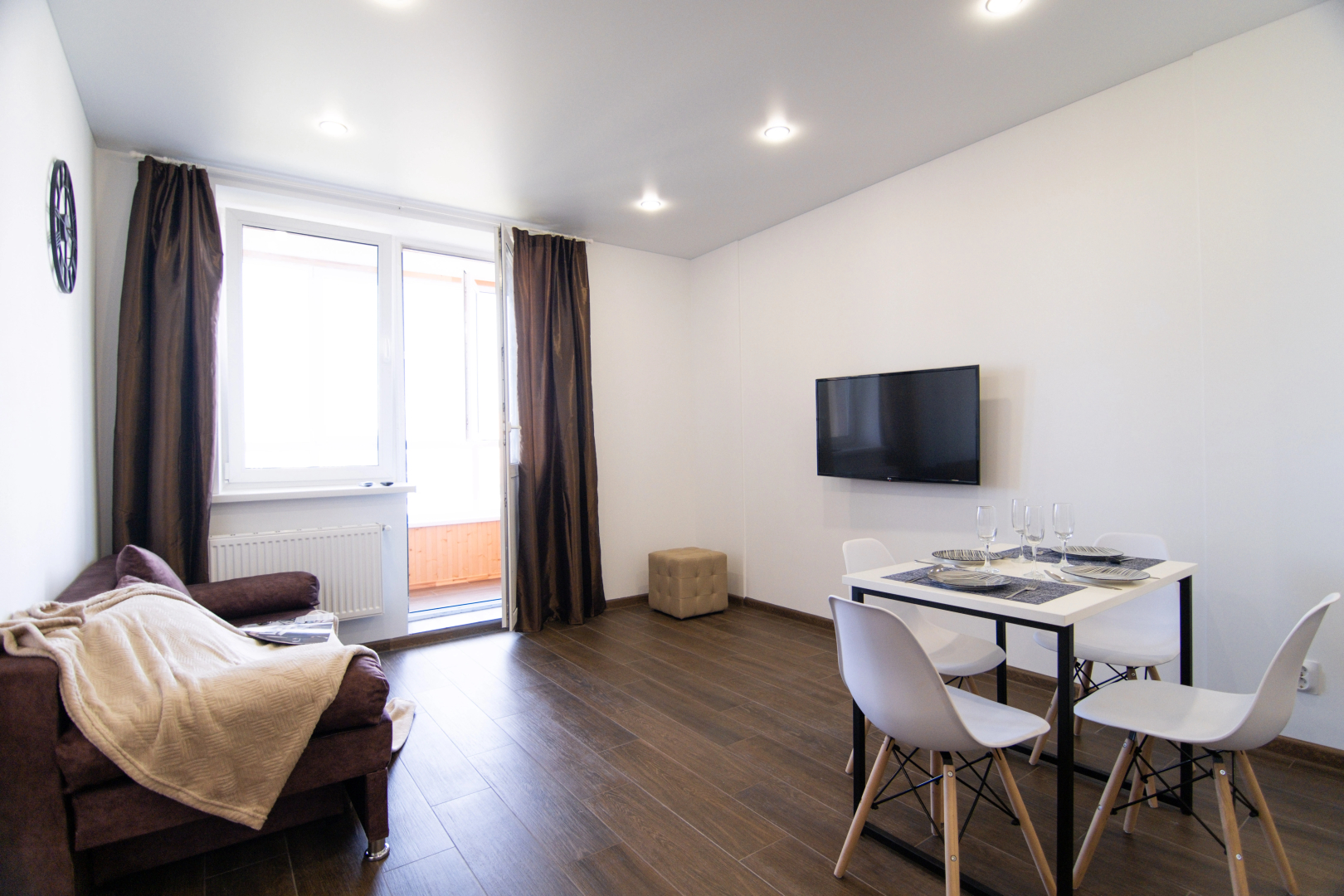 Апартаменты Стильная Двушка в Новострое