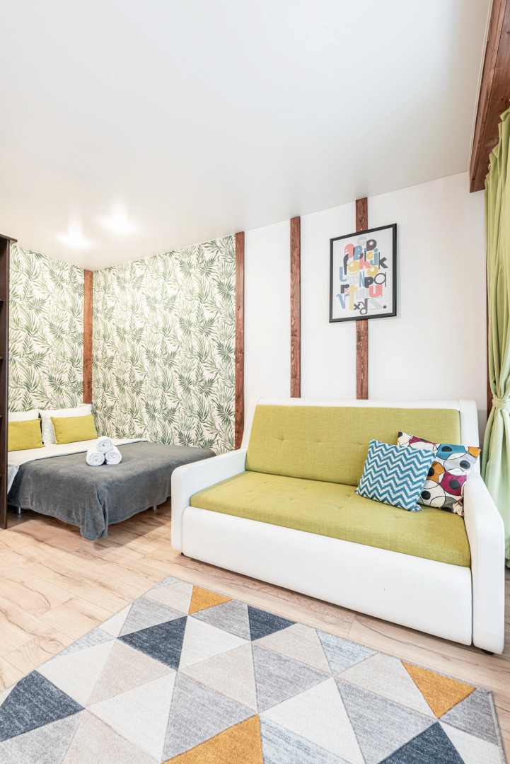 Апартаменты Новые с угловой ванной