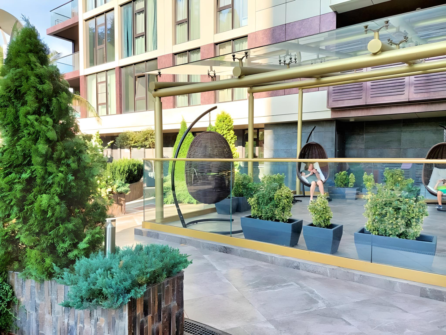 Апартаменты Дизайнерские с бассейном на крыше