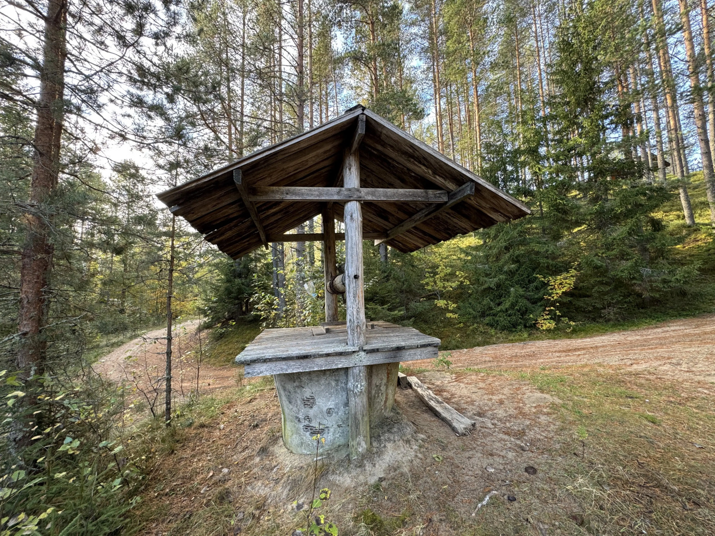 Частный дом Ретро-дача в Карельской деревне