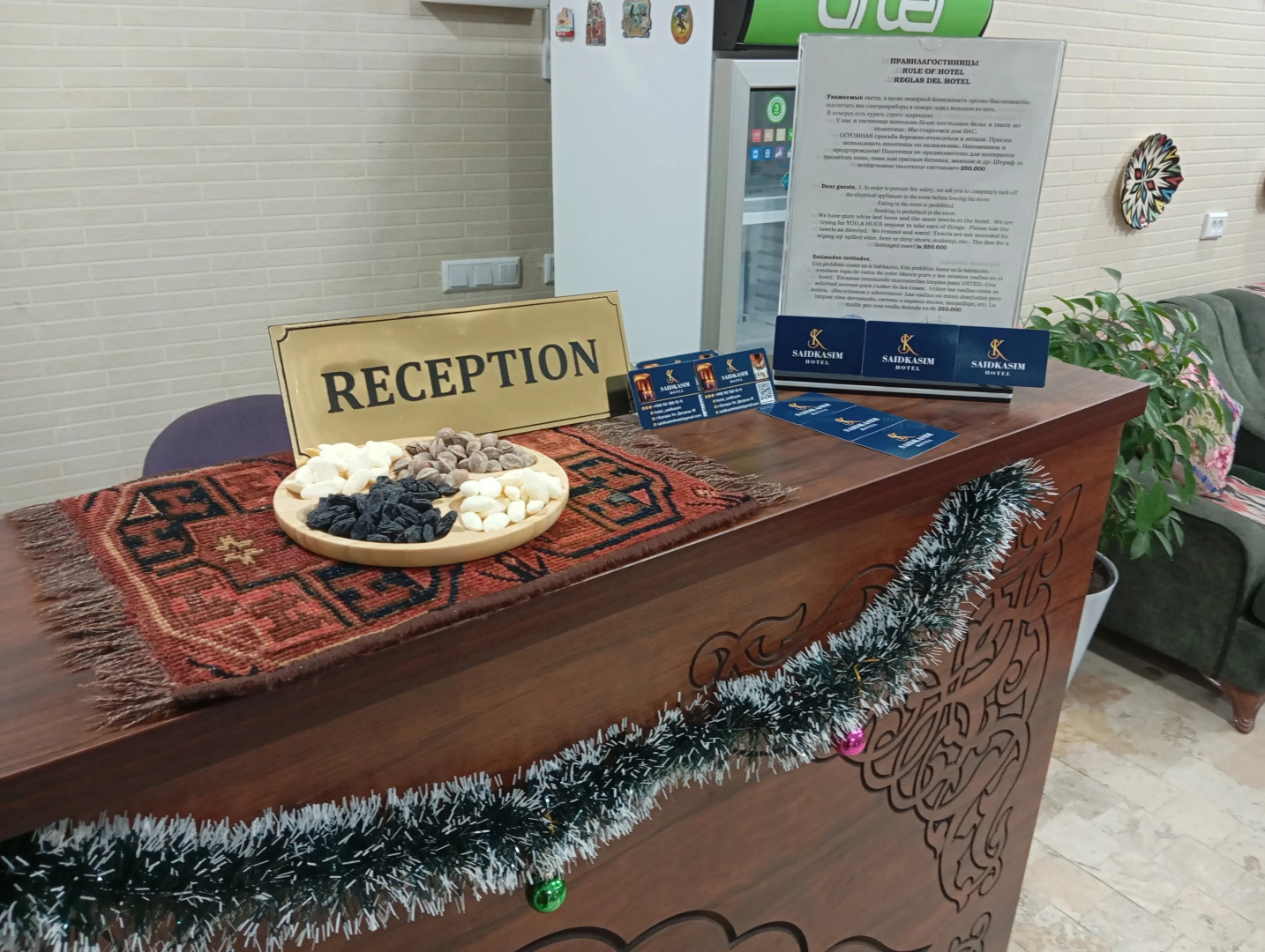 Hotel Saidkasim with a Teracce