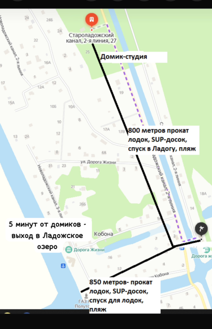 Частный дом Кобона