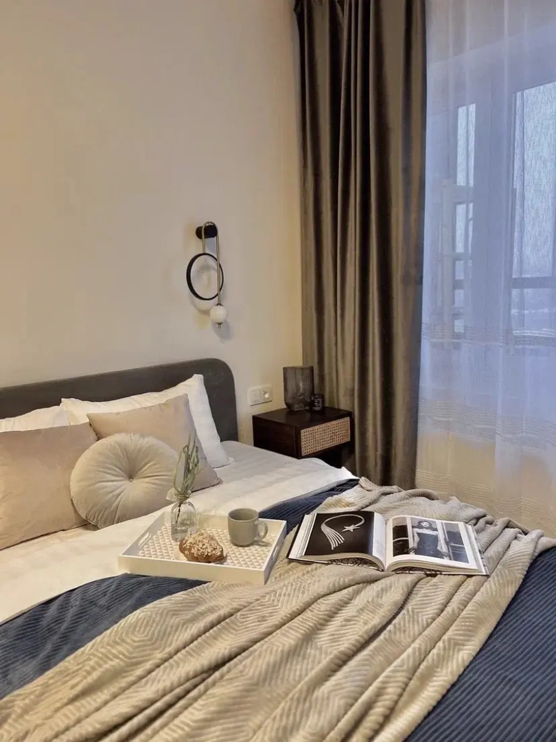 Квартира Сканди однокомнатные Piter Apartments с кондиционером