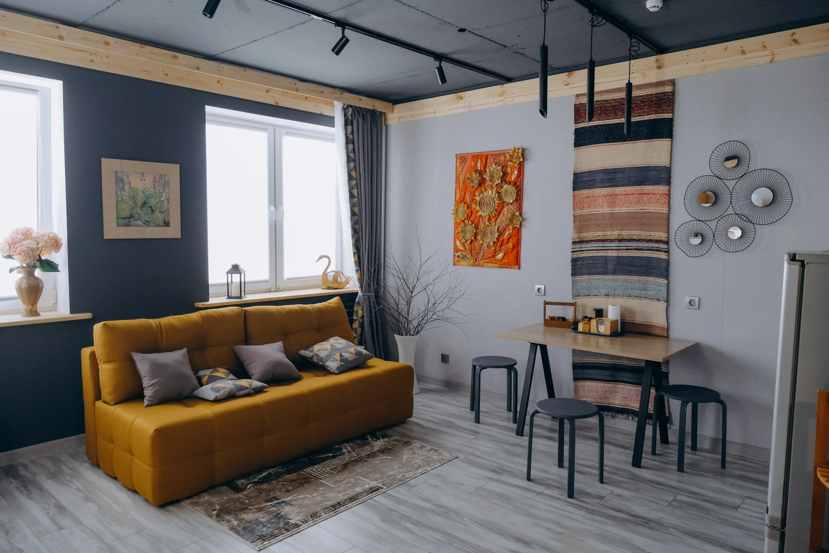 Квартира Уютная студия в ЖР Лесная поляна