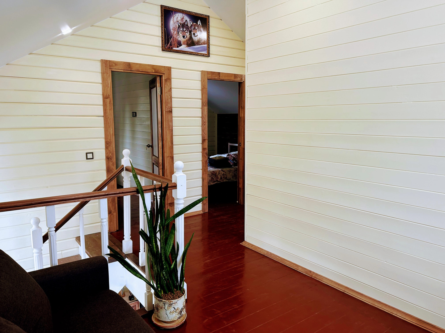 Частный дом Брусничный Коттедж с сауной