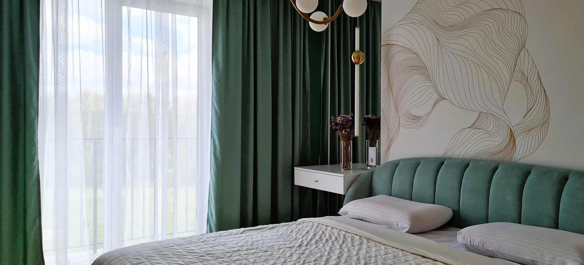 Апартаменты трехкомнатные с Дизайнерским ремонтом Олимпия Запад