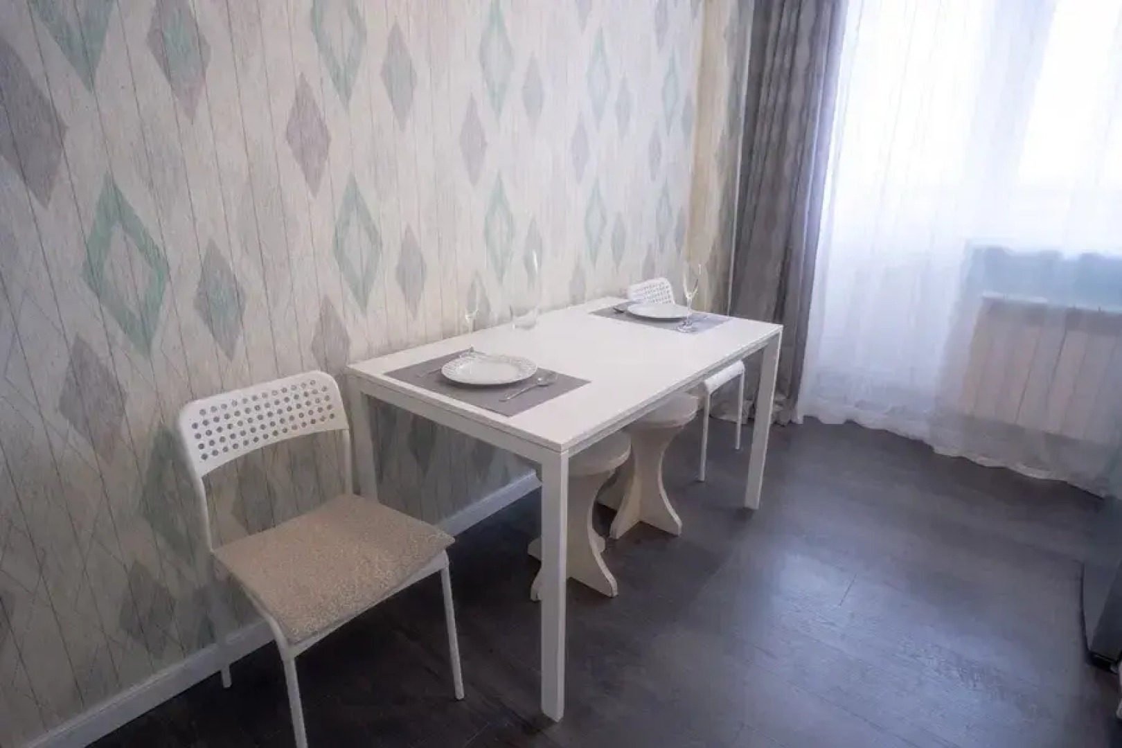 Апартаменты Однокомнатная квартира с стильным ремонтом