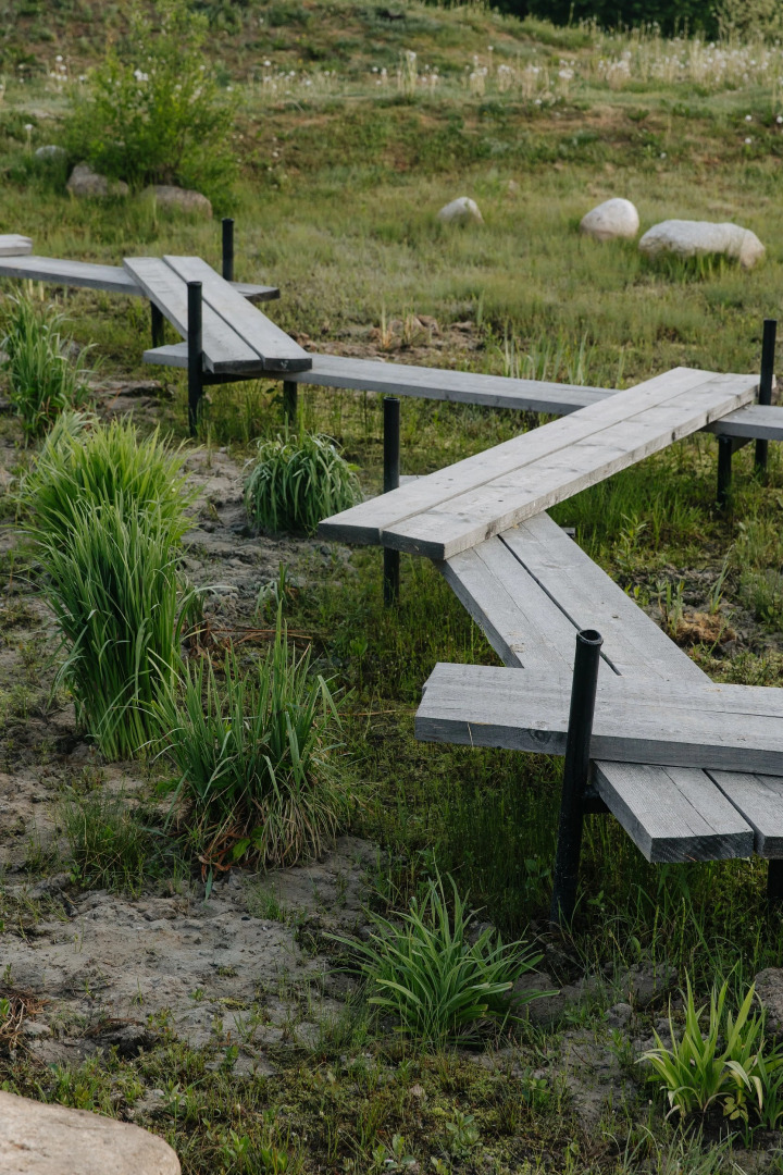 Шале с видом на сад