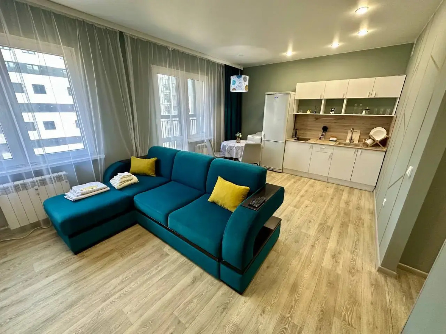 Апартаменты Уютные в центре города рядом с аэропортом