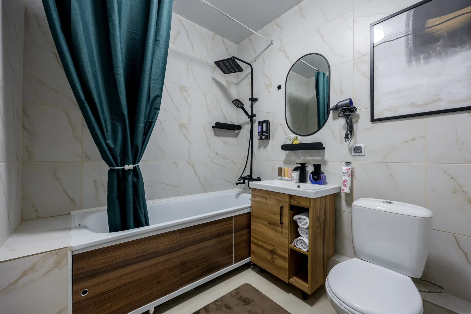 Квартира Уютная 2х комнатная у метро Нагорная