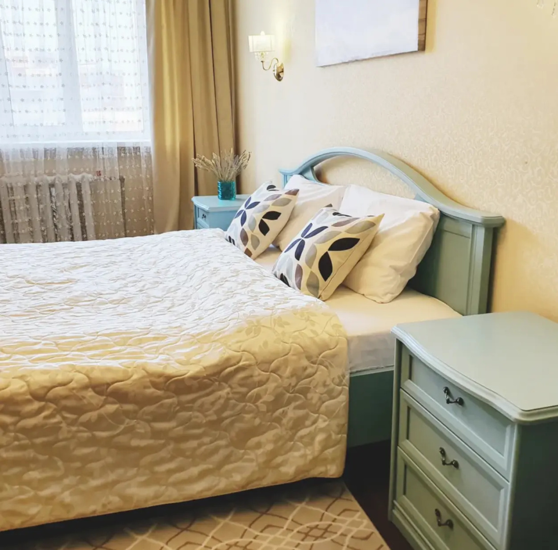 Квартира EL'HOME Евродвушка с панорамным видом на Волгу