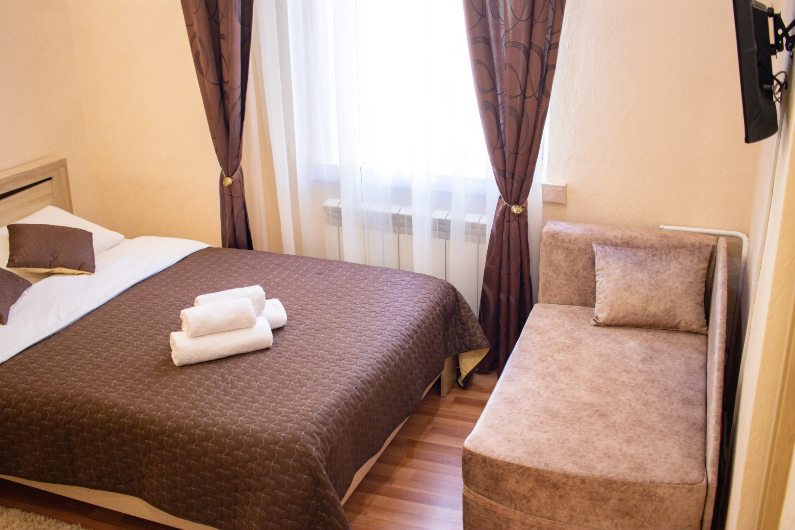 Апартаменты Sun city apartments рядом с морем