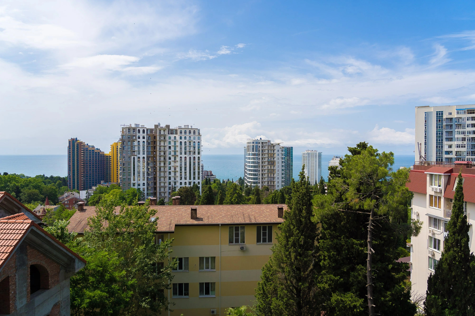 Апартаменты Новая Студия с Видом на Море