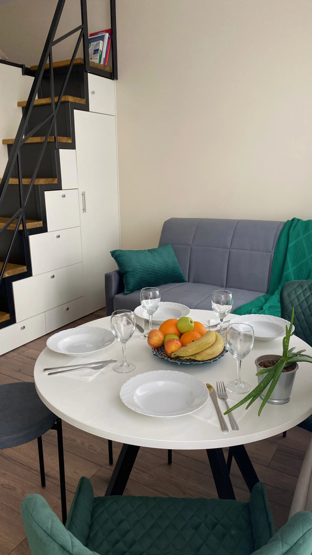 Квартира Уютная двухуровневая студия на Петроградке