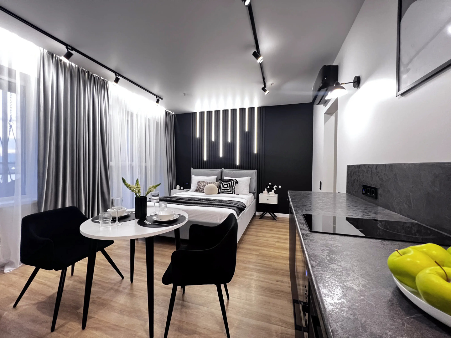 Апартаменты Видовая студия с хаммамом у реки