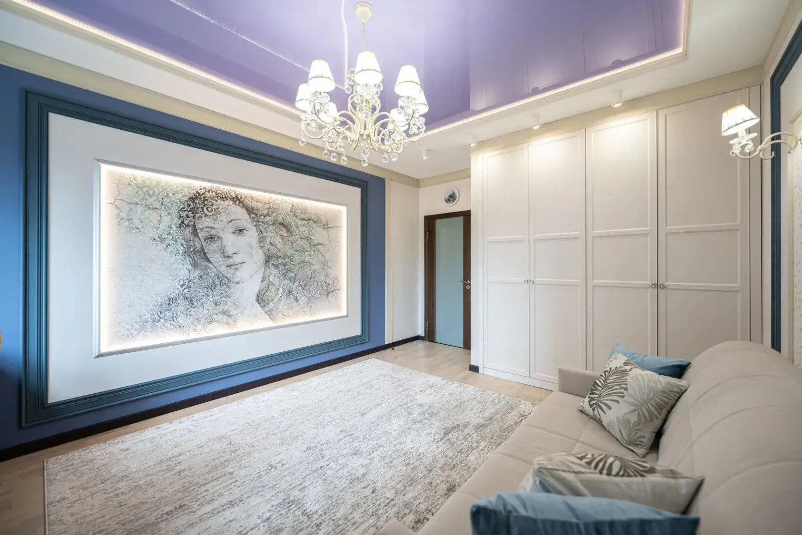 Апартаменты Пять Звёзд Большая с Кондиционерами и камином