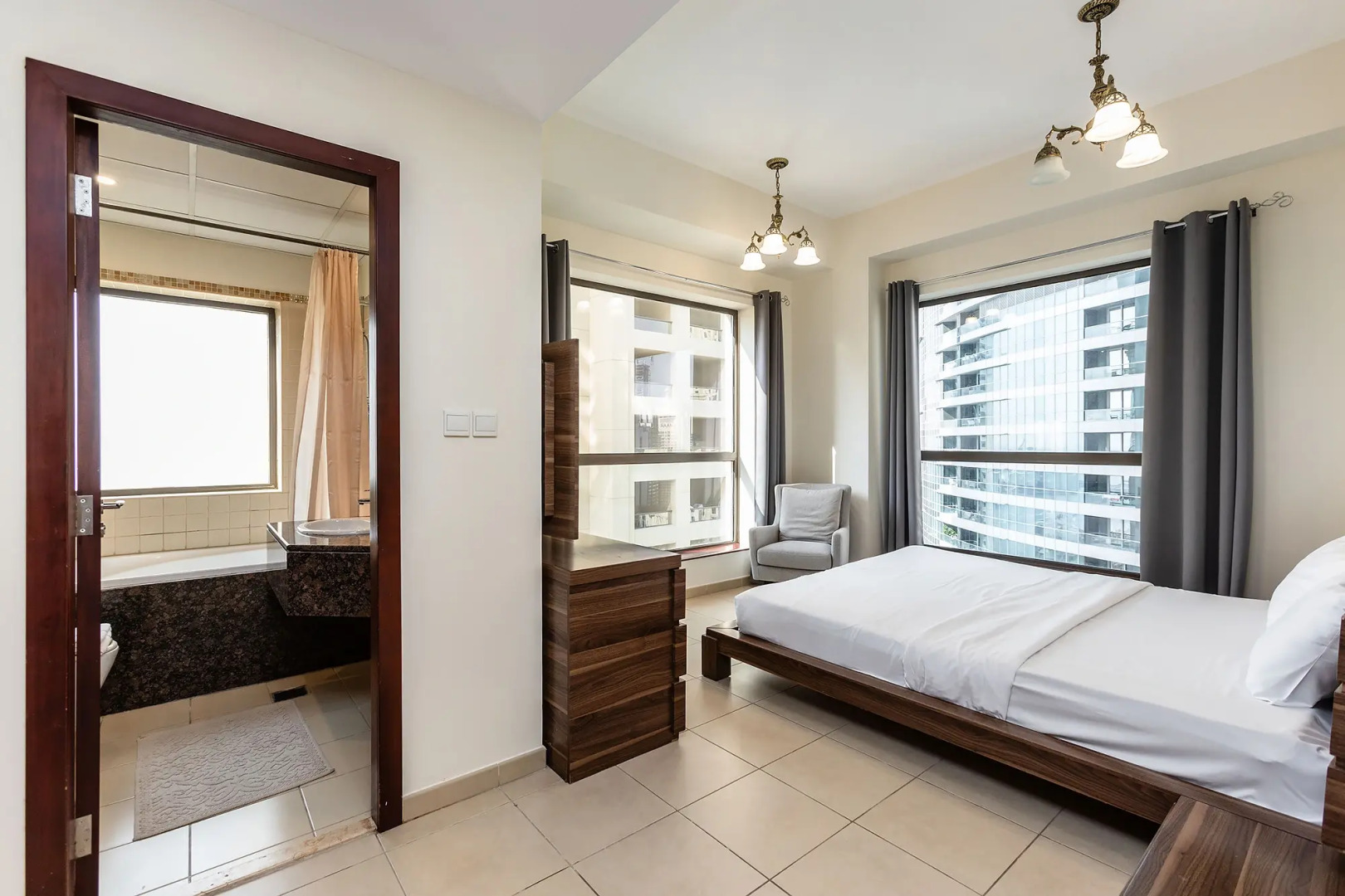 Апартаменты Excellent 1bdr at Bahar 6