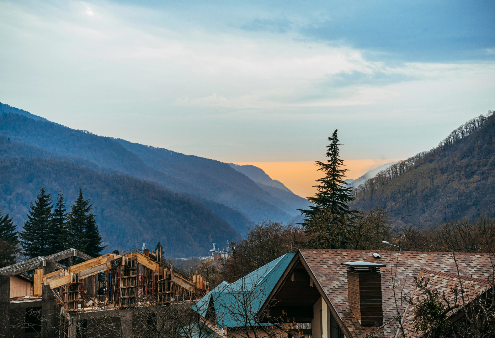 Квартира Студия 22 с видом на горы