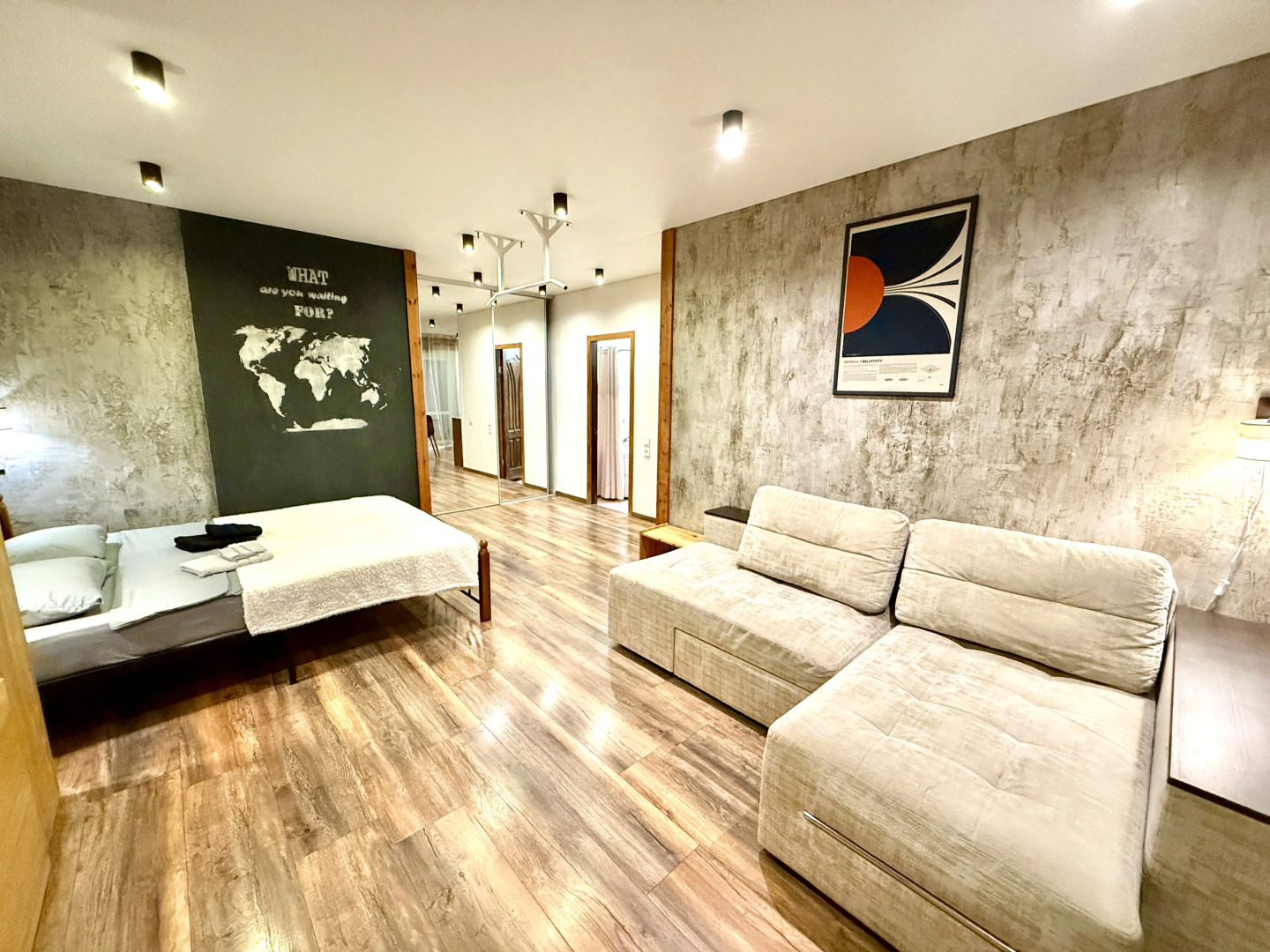 Квартира Однушка Лофт Ценральный Парк