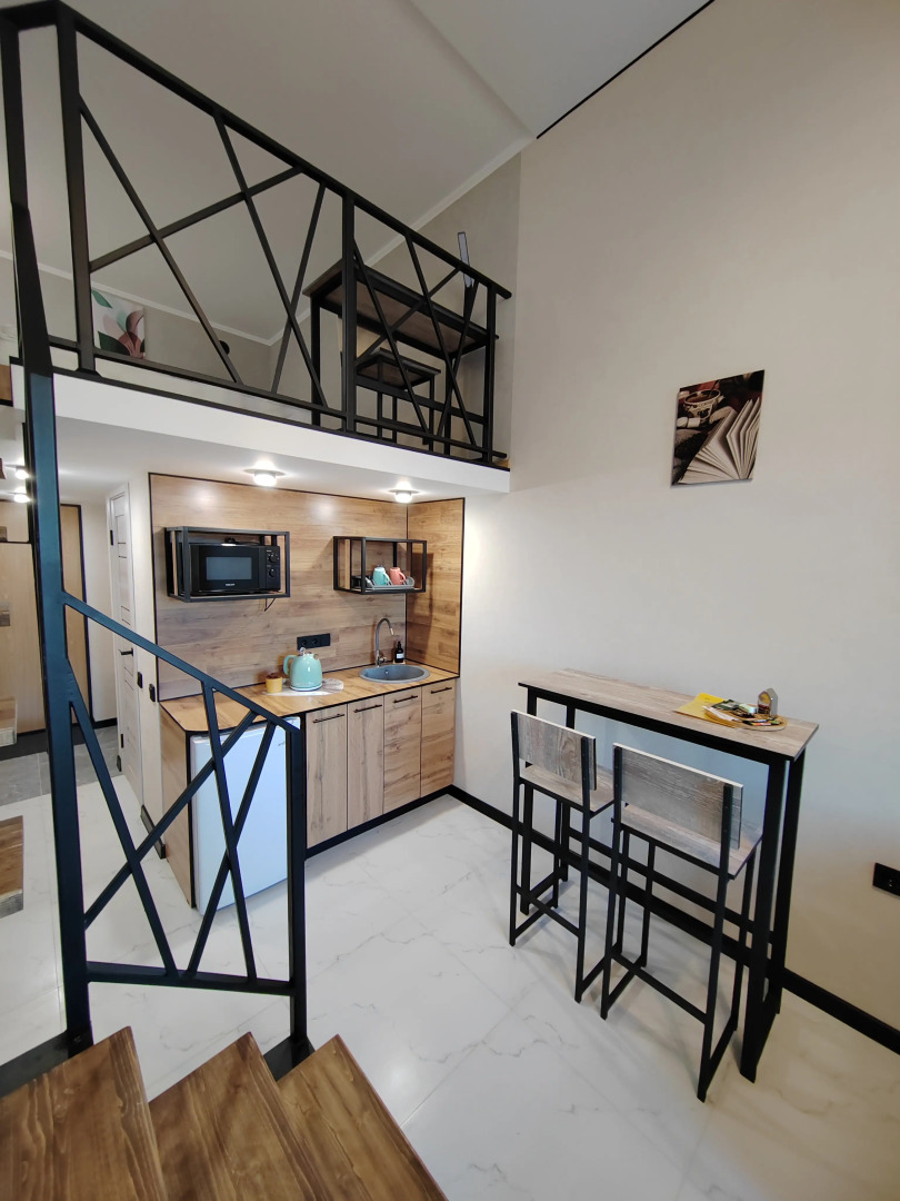 Апартаменты Новая двухярусная студия Комфорт