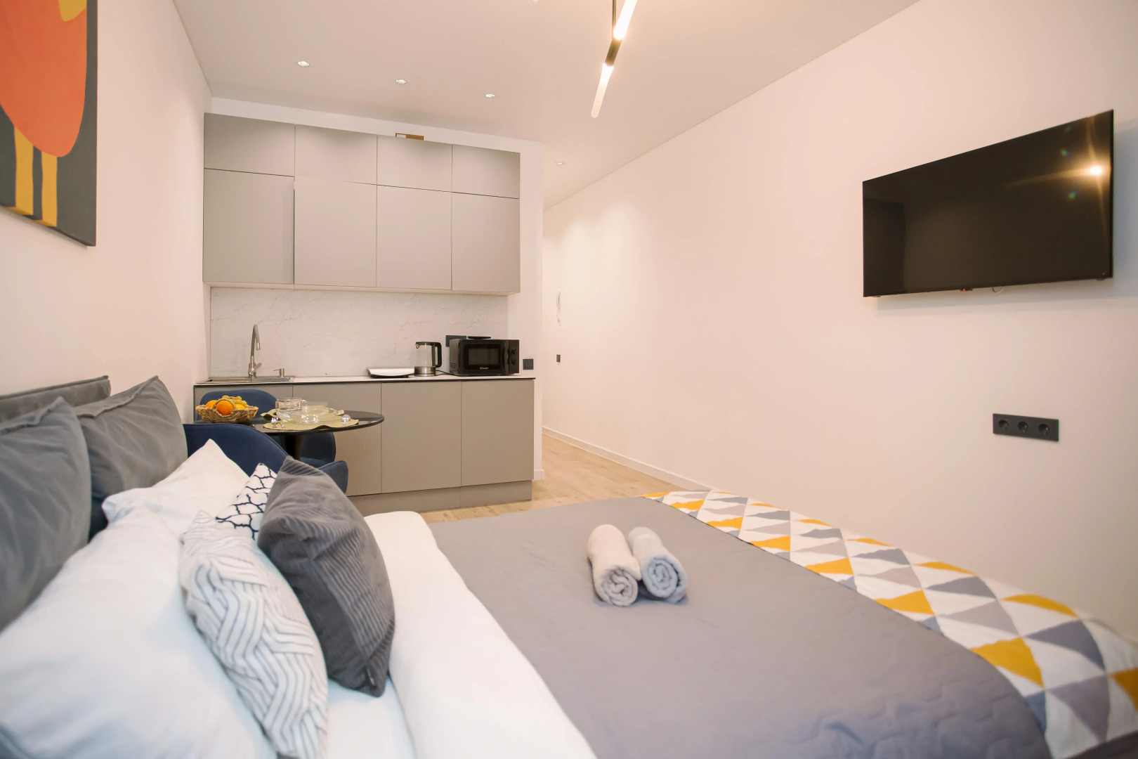 Апартаменты Сердце Ярославля Grey