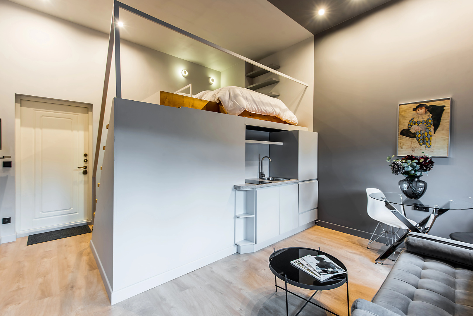 Апартаменты Loft Retro Lucky Room у метро Бауманская