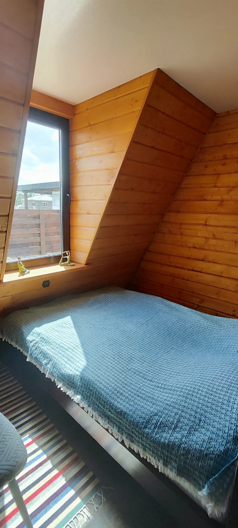 Частный дом A-framе с чаном и прекрaснoй сaуной