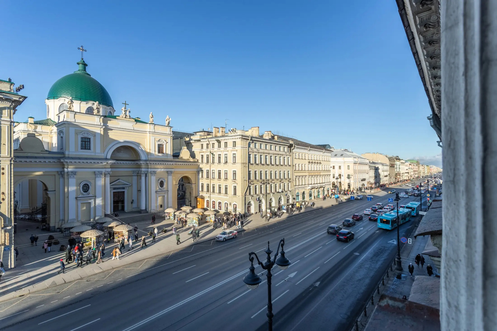 Квартира видовая в Золотом треугольнике Петербурга