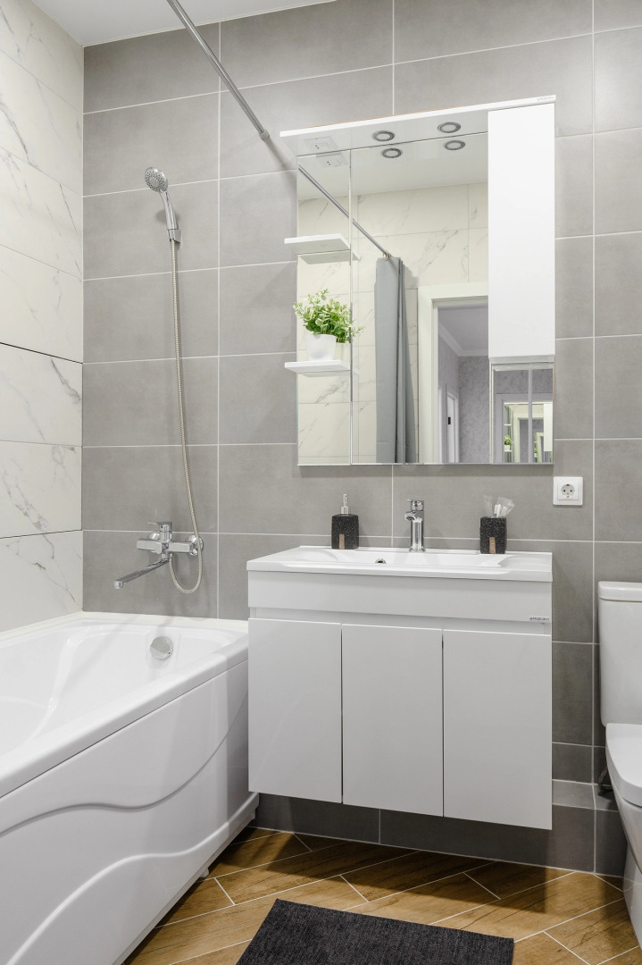 Квартира Green FOX с современным ремонтом в ЖК Лотос Парк