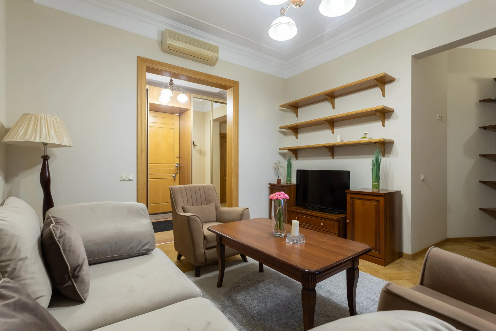 Улучшенные Апартаменты с гостиной  видом на реку