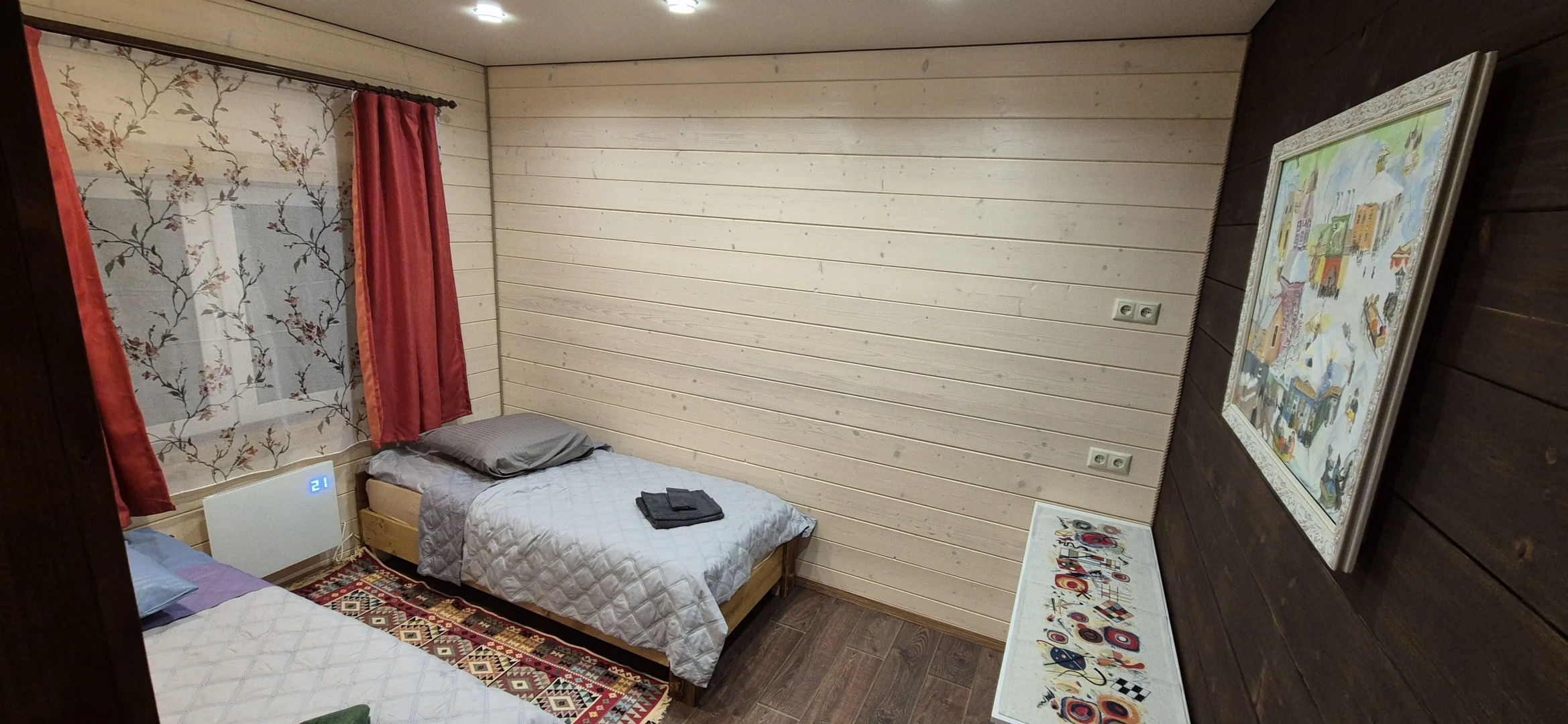 Частный дом Уютный дом со своим катком