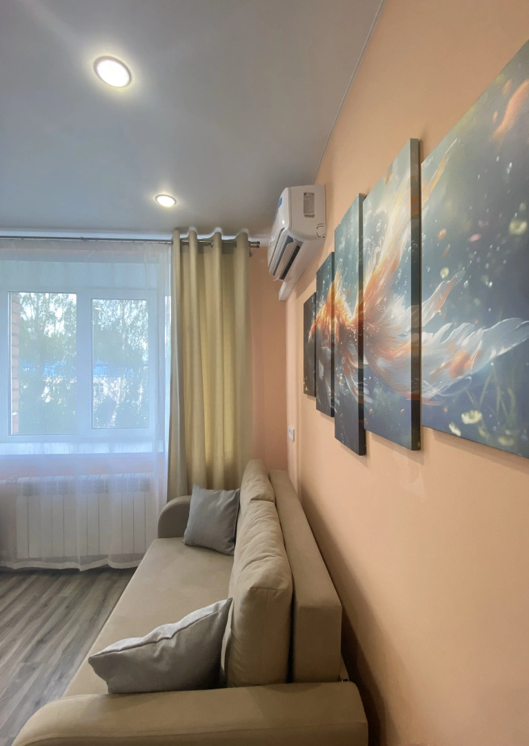 Квартира Персиковая студия