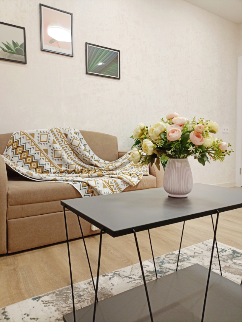 Апартаменты однокомнатные для 4-х сети "Все в гости" в центре ЖК ГРИГ 3