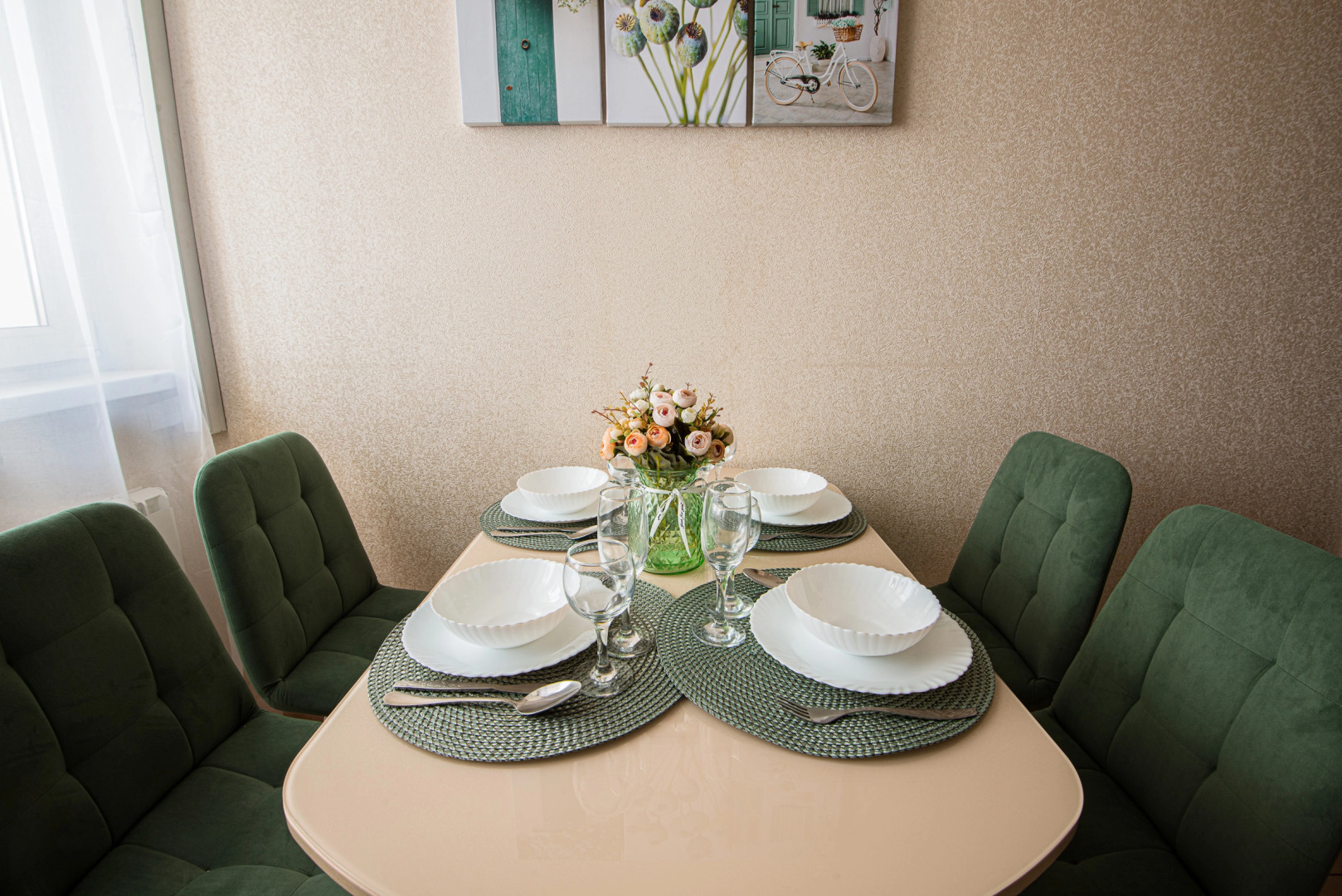 Квартира 2-к в центре на Ярославской 72 от RentAp, 4 сп.места