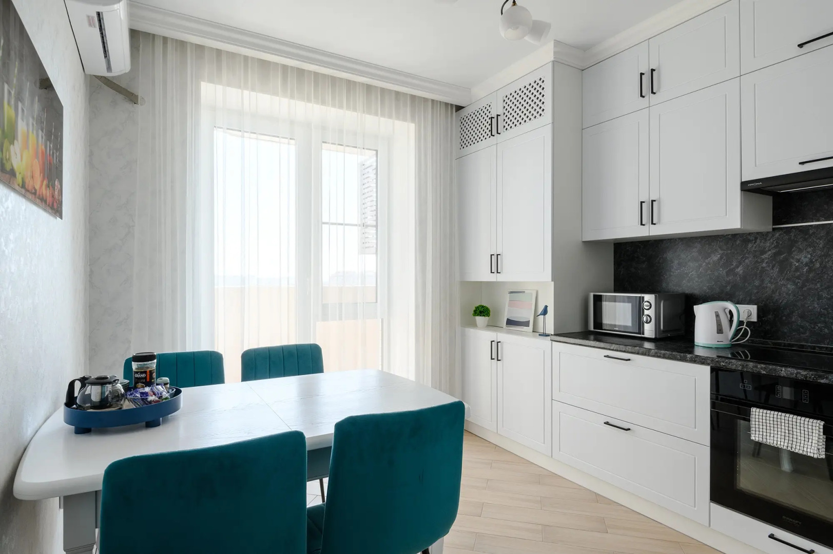 Квартира Green FOX с современным ремонтом в ЖК Лотос Парк