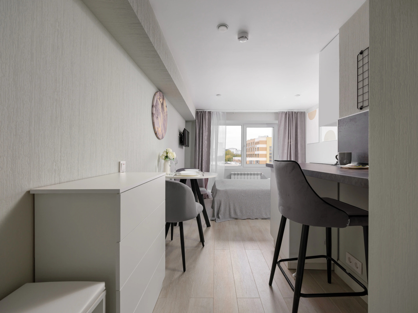 Апартаменты ДВА ГОРОДА у метро Электрозаводская