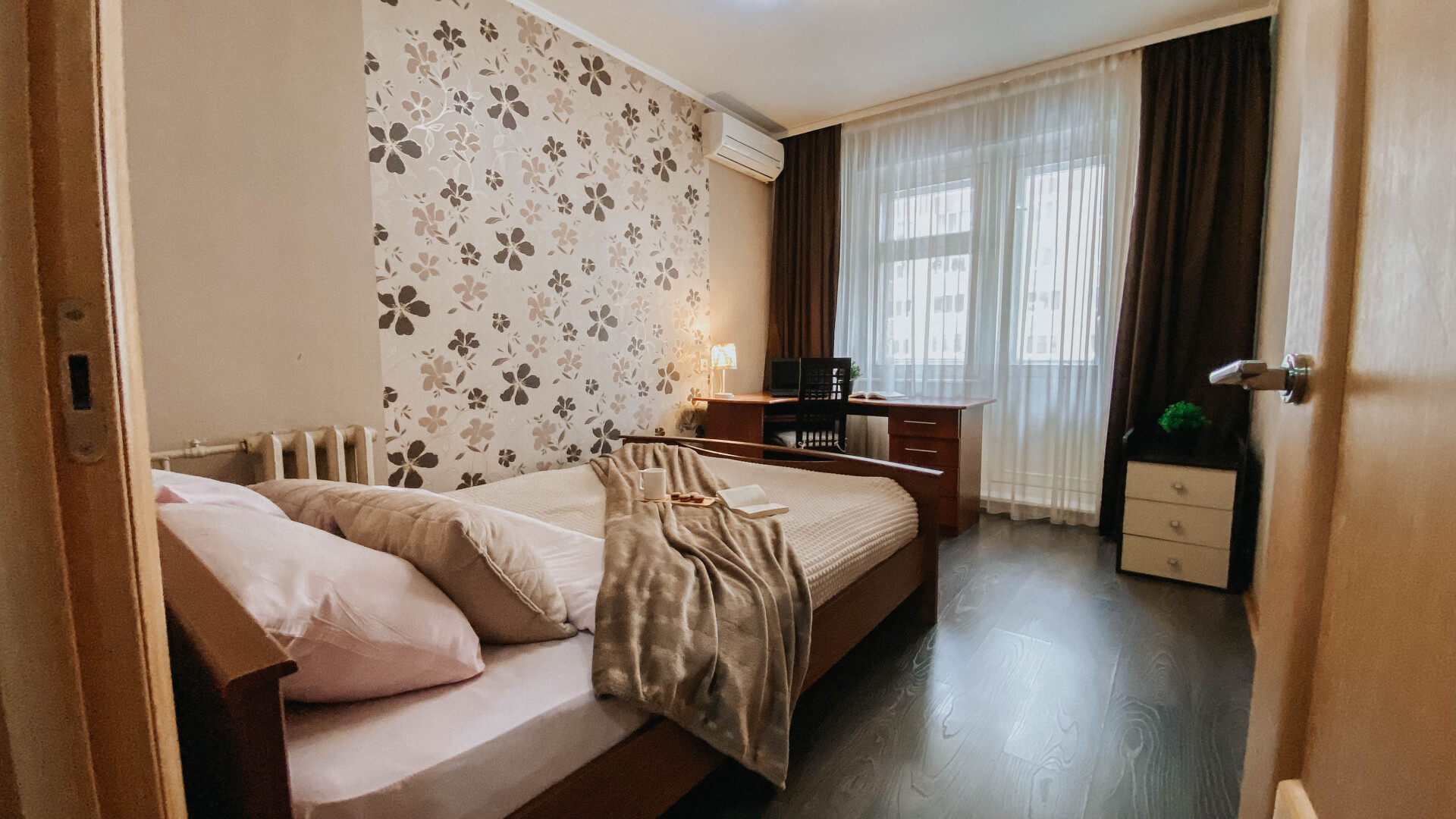 Апартаменты рядом с парком Победы