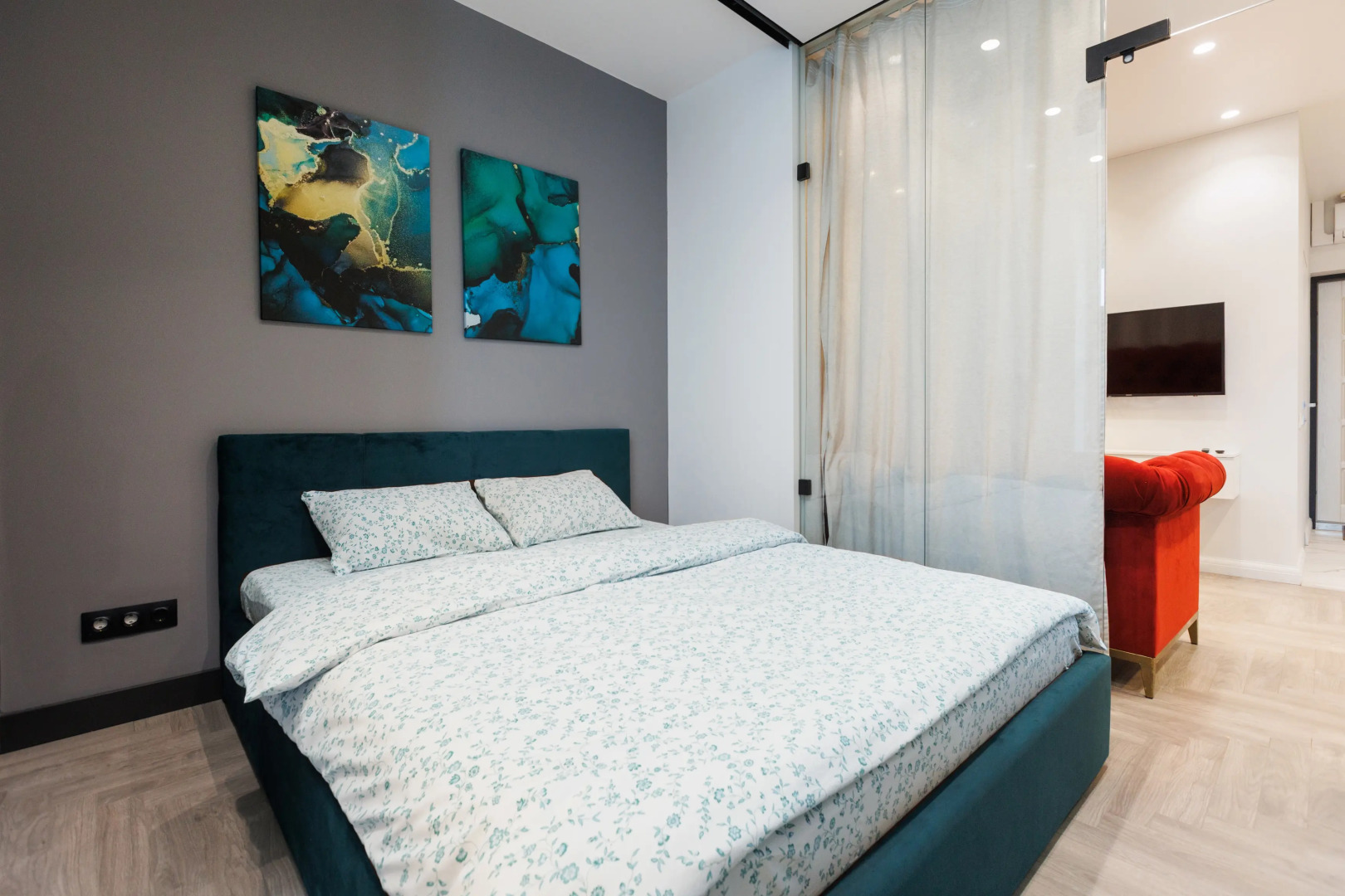 Апартаменты Gerbera Флотилия 2к Джакузи