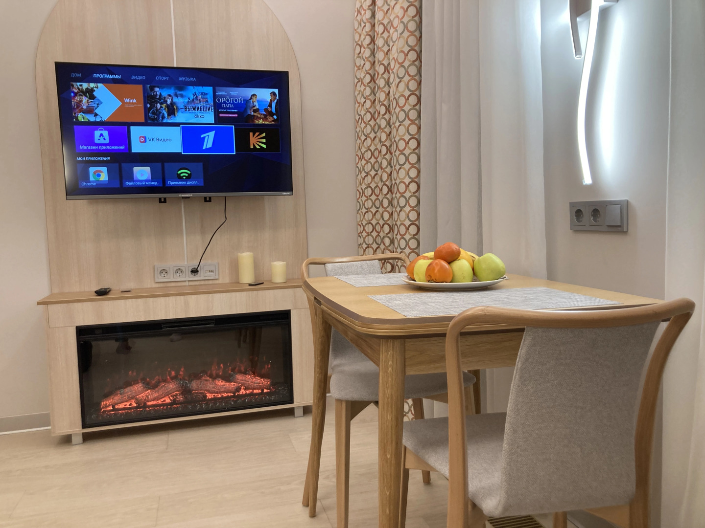 Апартаменты ОхтАпартЛюкс Мини с сауной и камином