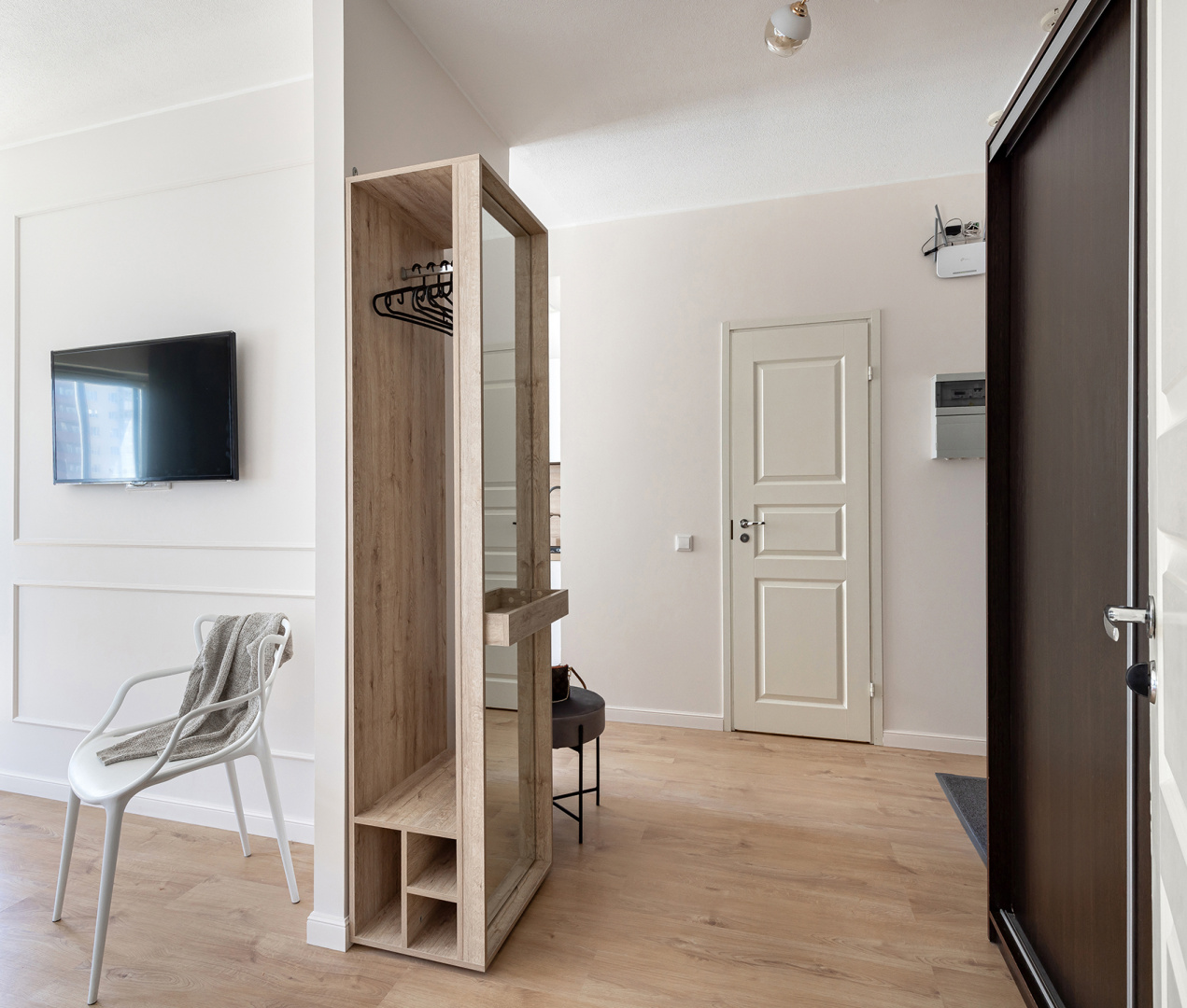 Квартира у клиники МЧС Piter Apartments (парковка, кондиционер)