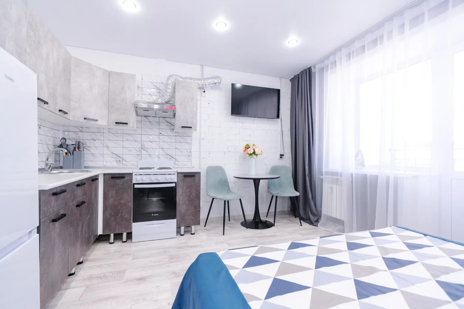 Квартира с панорамным видом на город