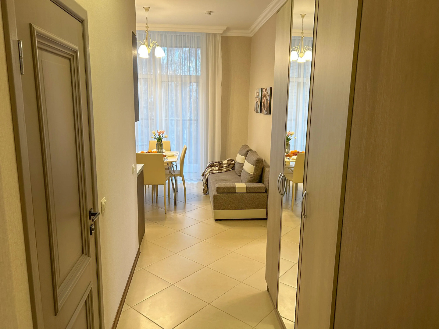 Апартаменты Sunny Svetlogorsk 26 с Видом на Море