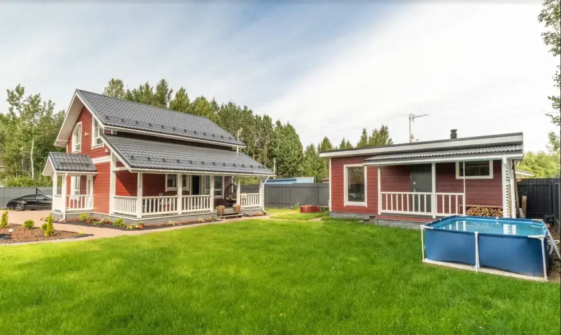 Частный Дом с баней на дровах