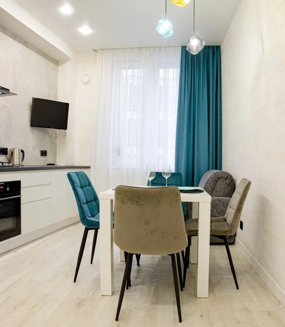 Апартаменты Центр, парковая зона, новый дом, охраняемая парковка, Колибри#24