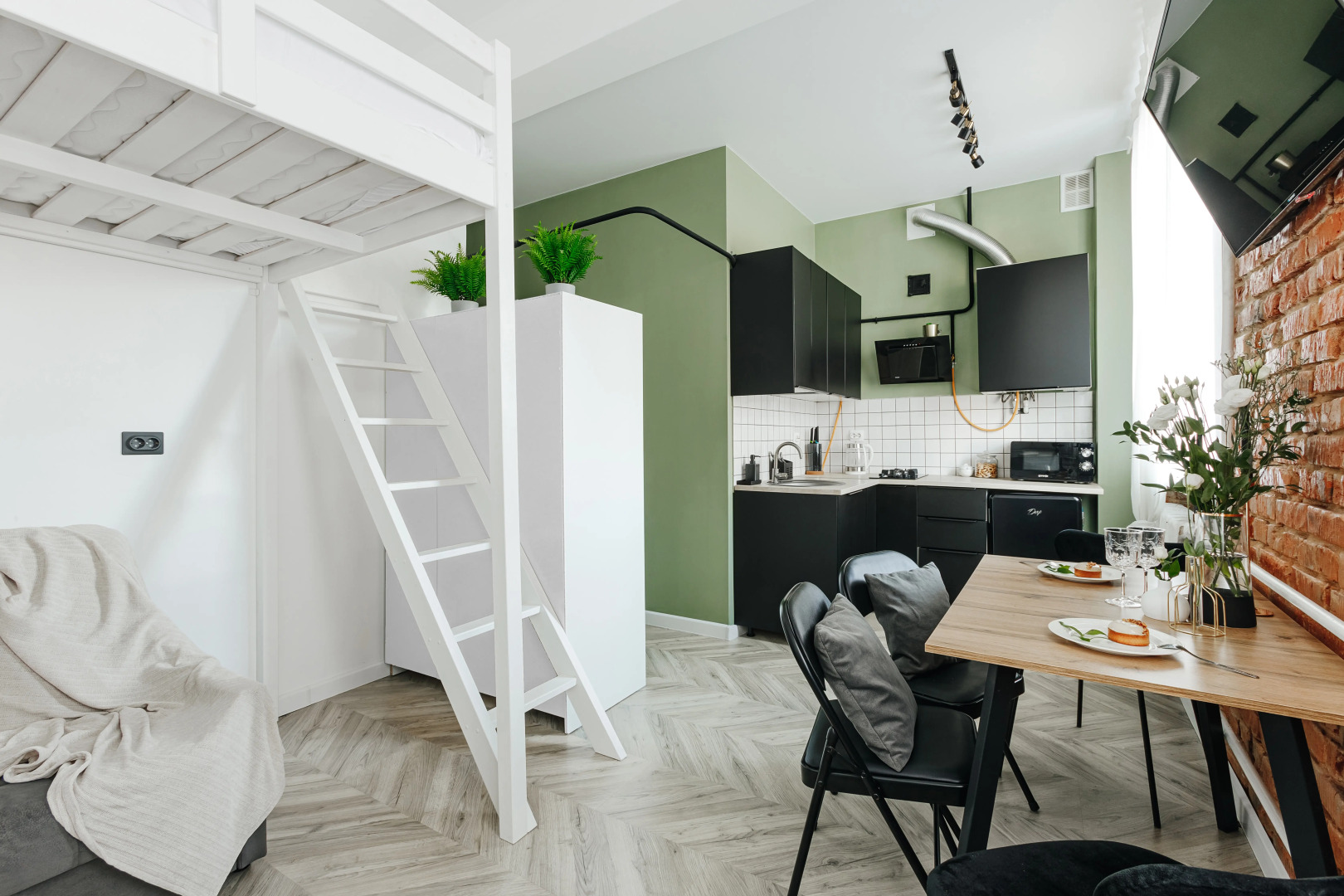 Апартаменты Olive loft apart