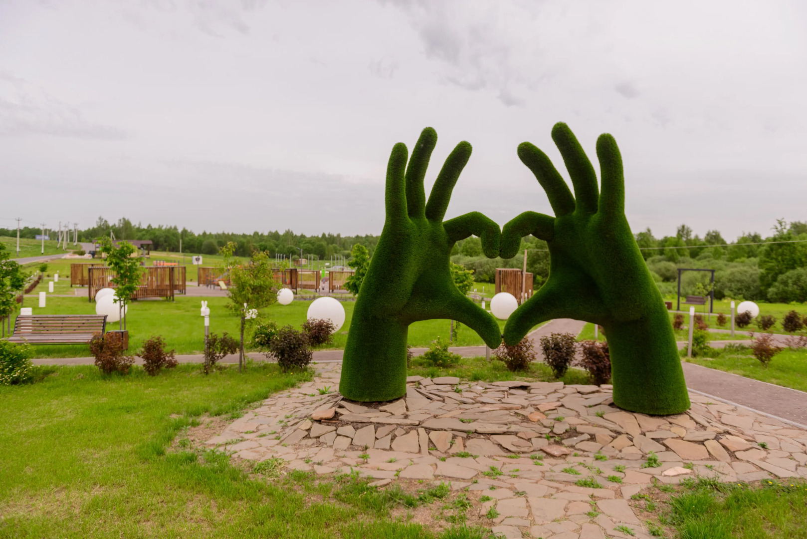 Частный дом в поселке у водохранилища