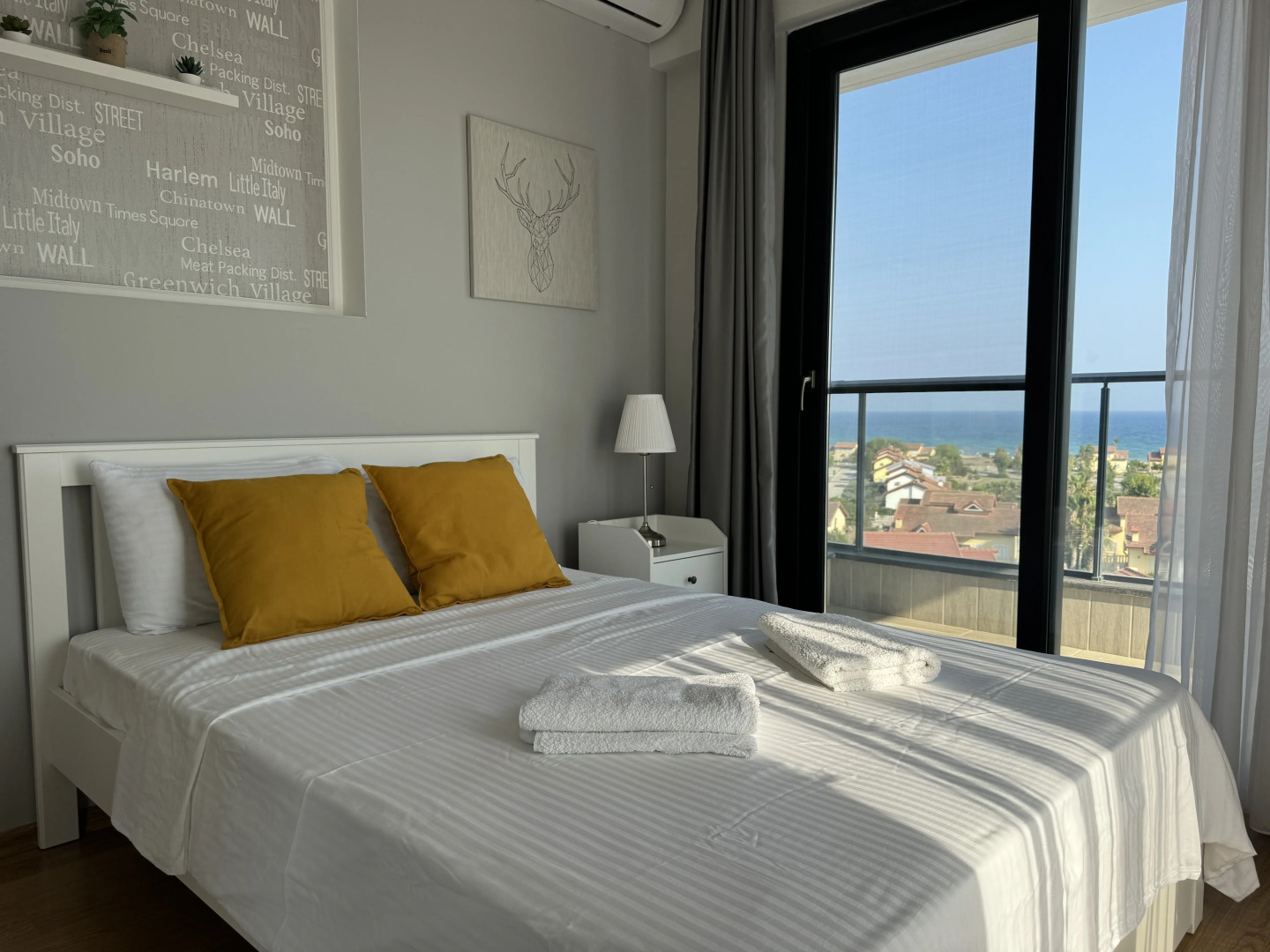 Апартаменты Комфортабельные апартаменты с видом на море