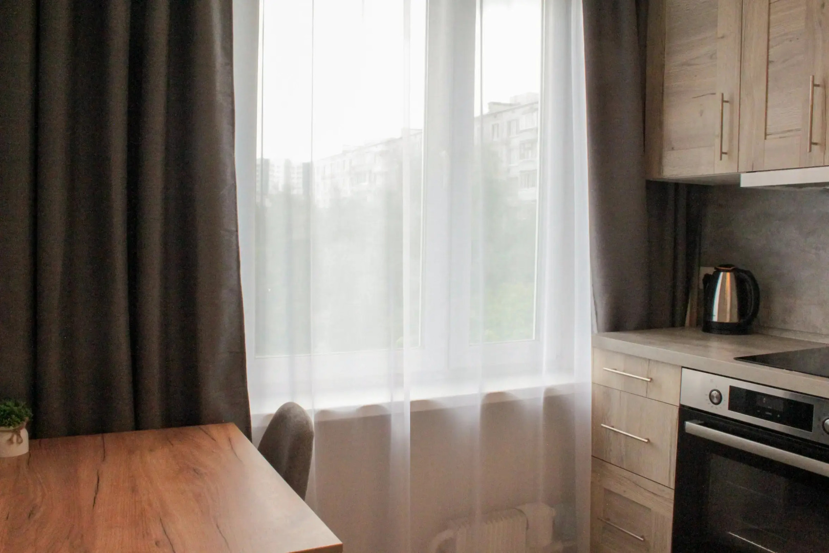 Апартаменты Однокомнатная светлая квартира